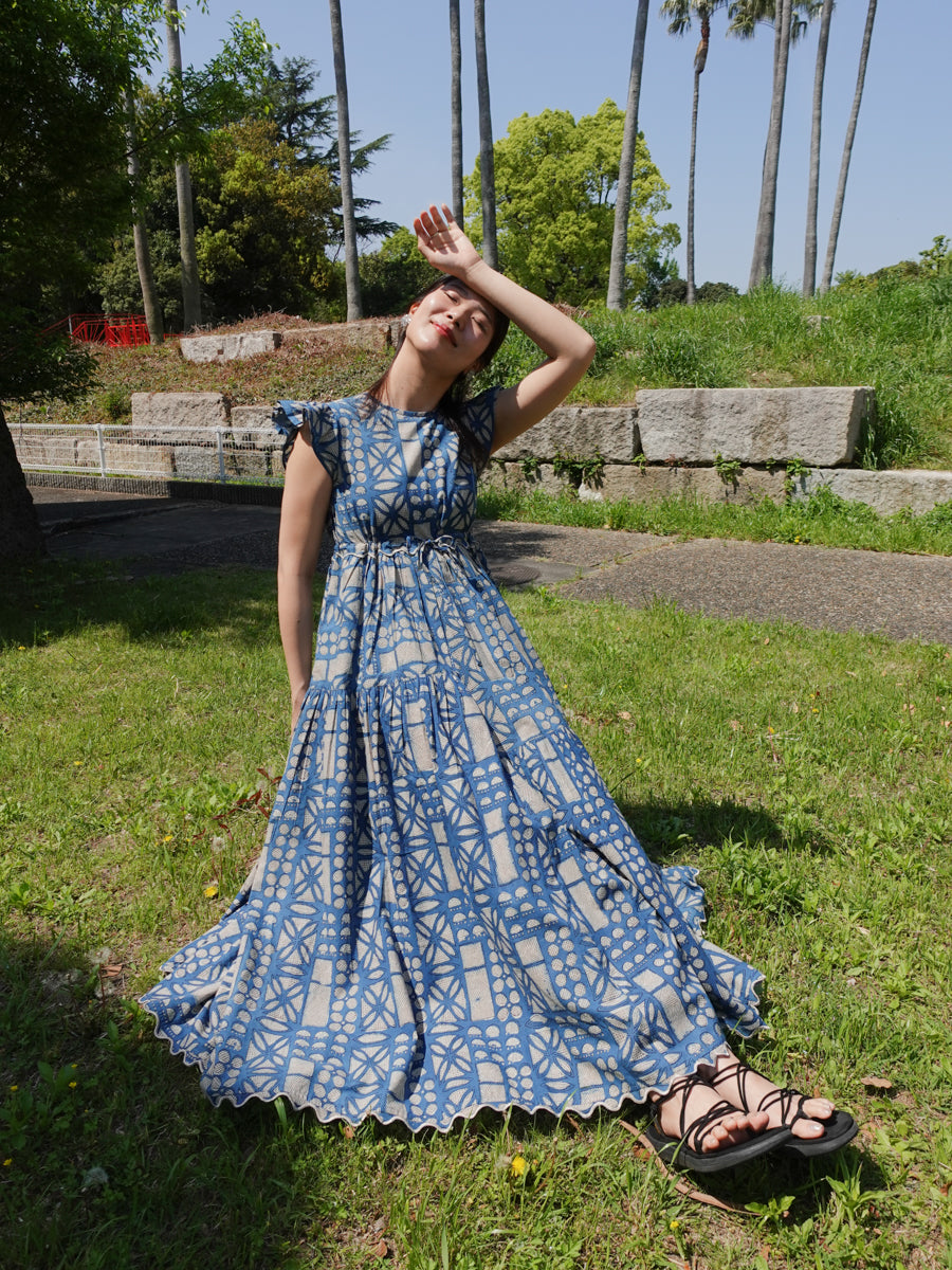 Soft Neela Dress