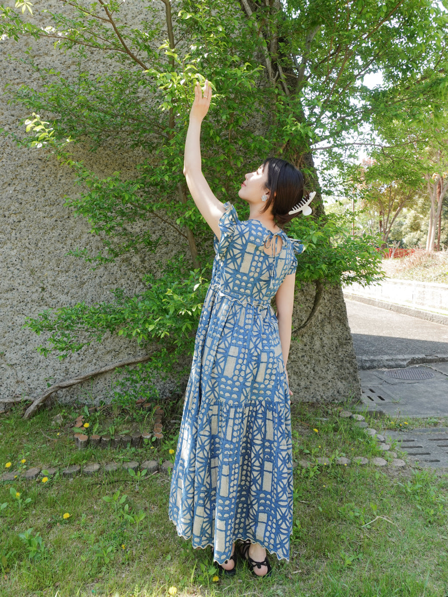 Soft Neela Dress