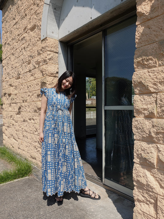 Soft Neela Dress