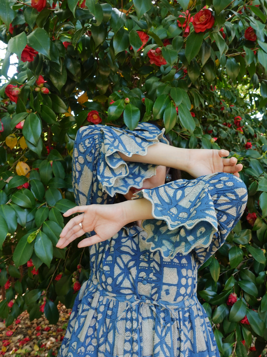 Soft Neela Blouse