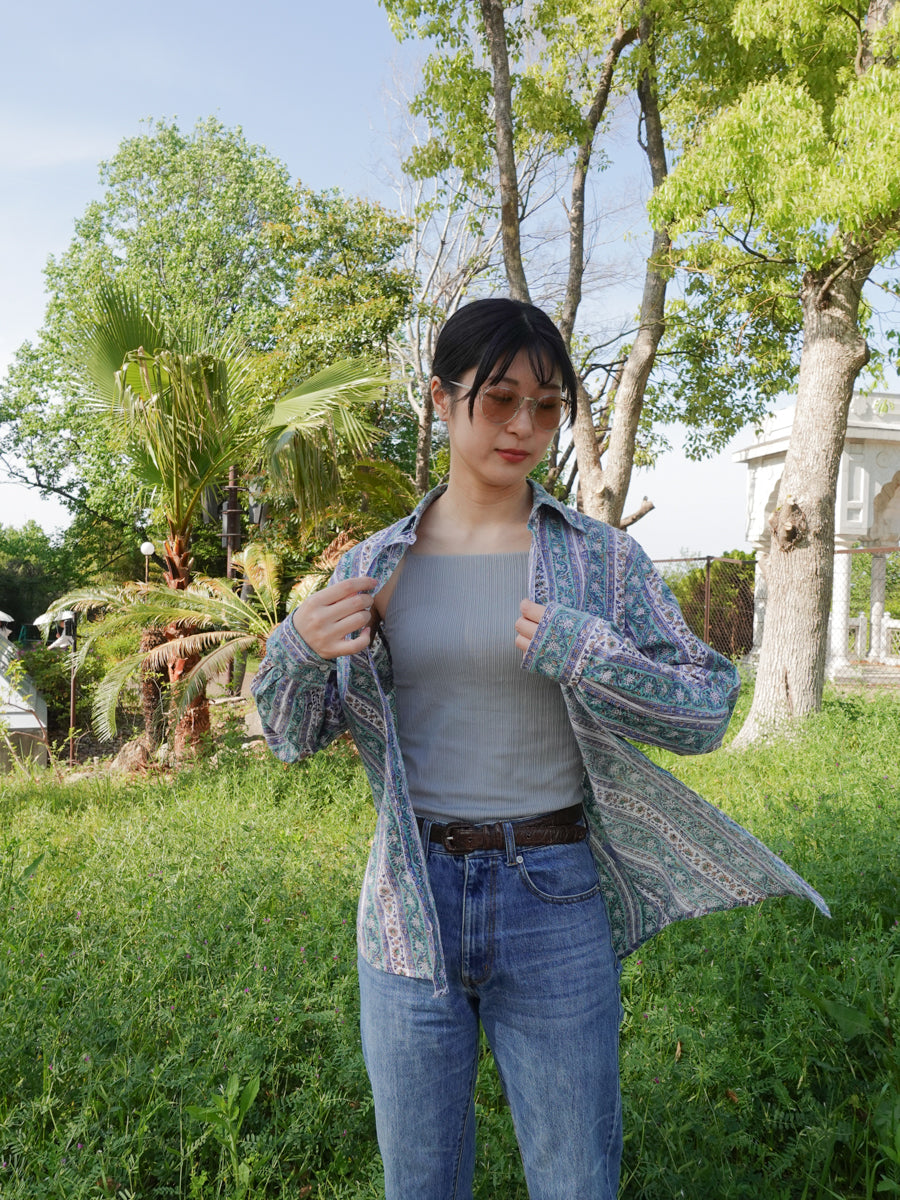 Unisex Long Sleeve Shirts-Vintage phool