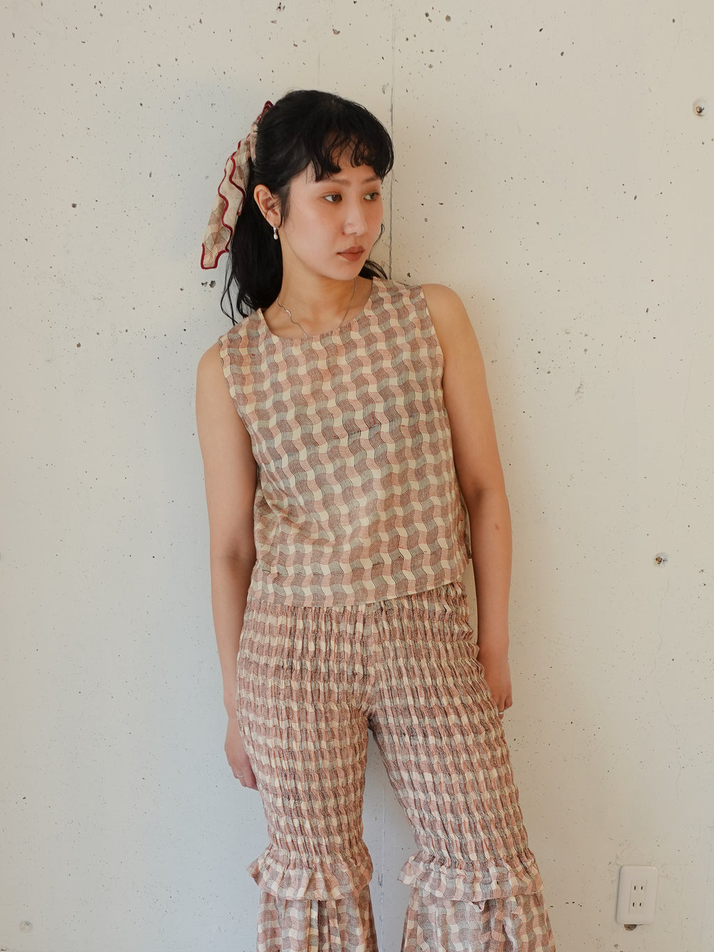 Wasy Tank | Wavy Check