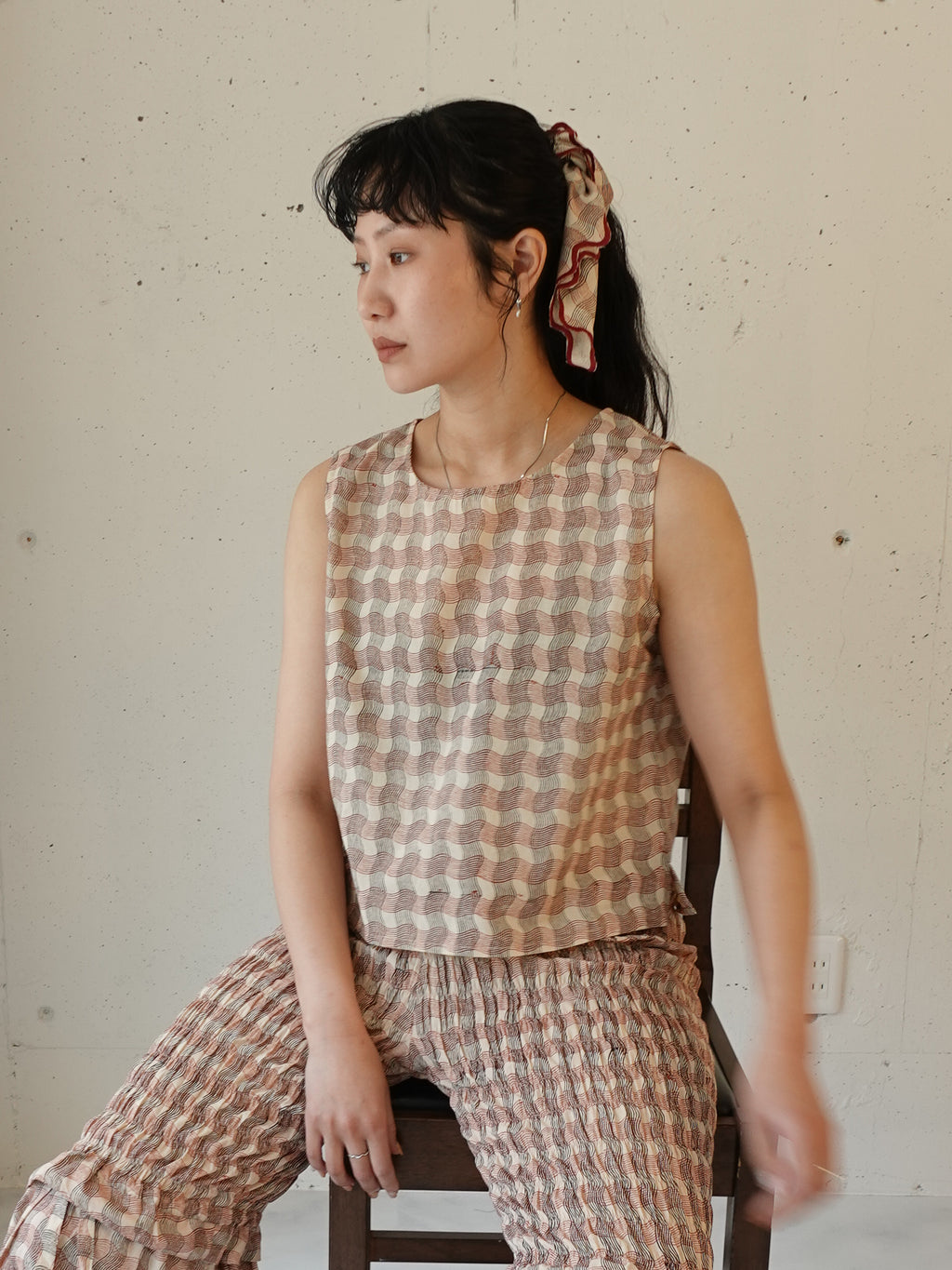 Wasy Tank | Wavy Check