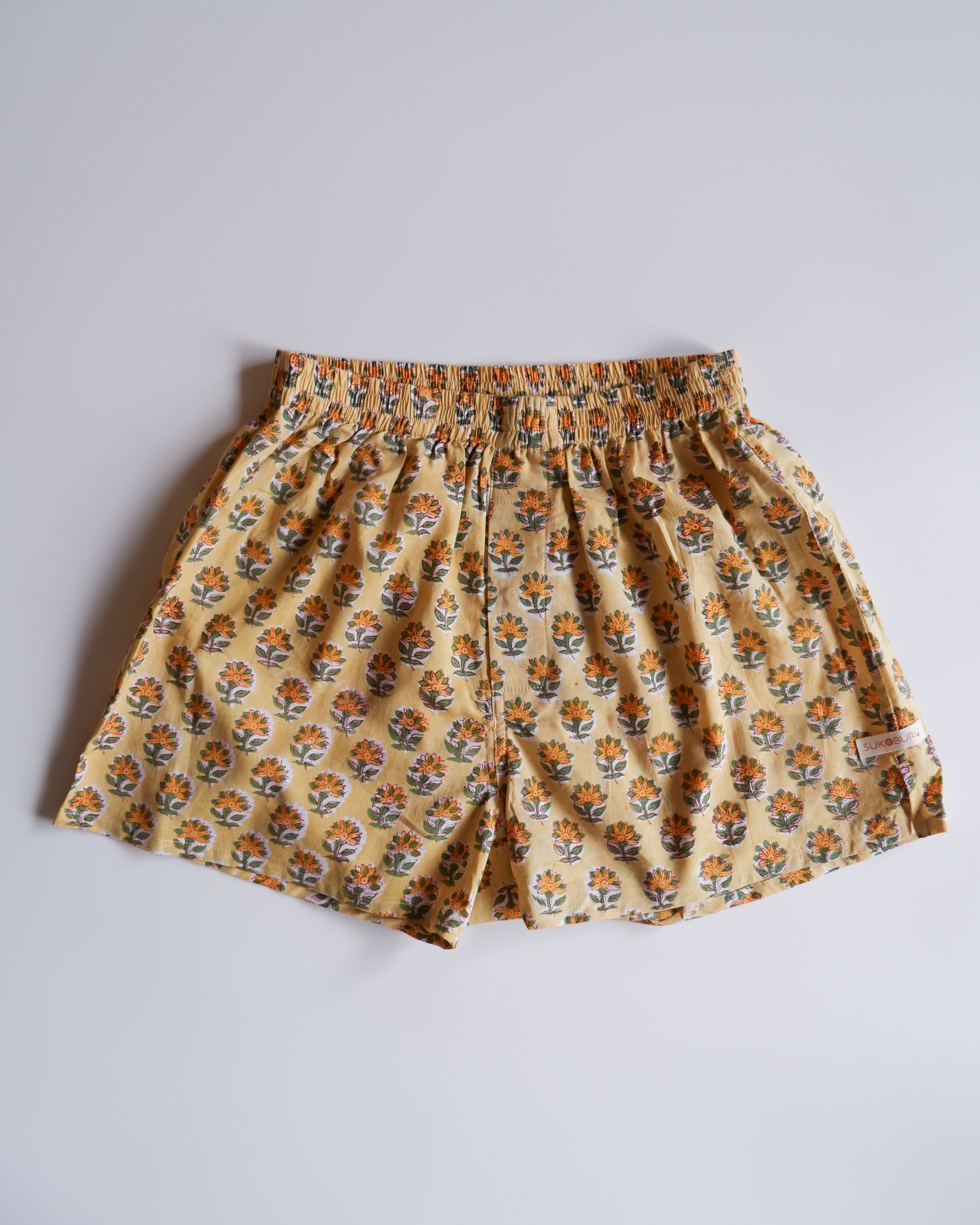 Unisex Trunks-Yellow【M】