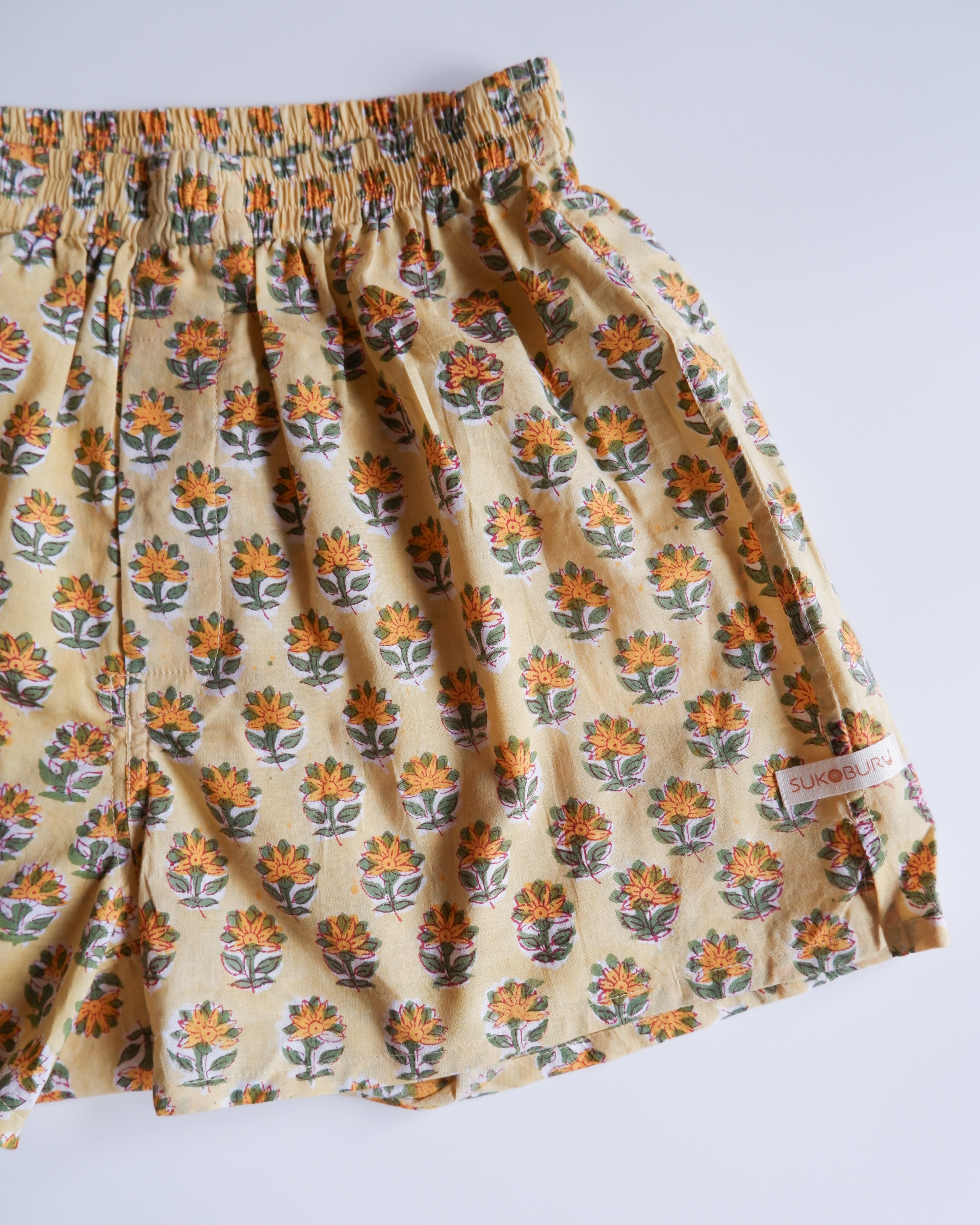 Unisex Trunks-Yellow【M】