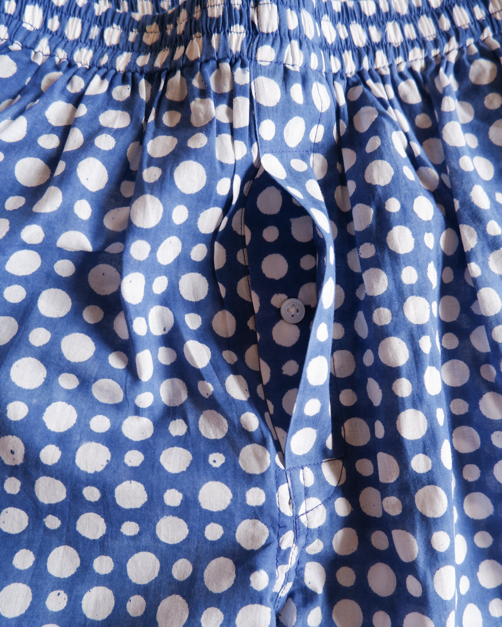 Unisex Trunks-Blue Dot【L】