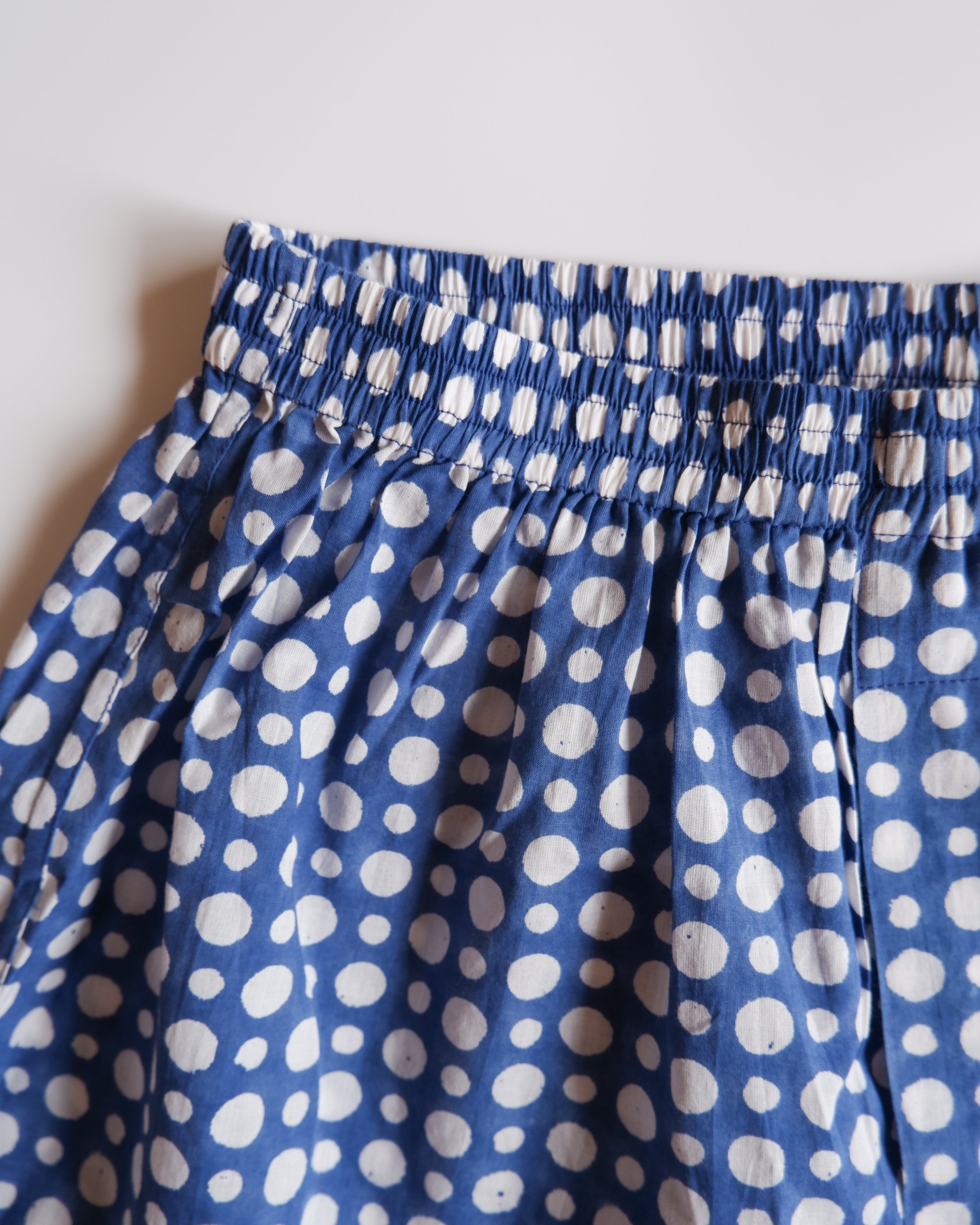 Unisex Trunks-Blue Dot【L】