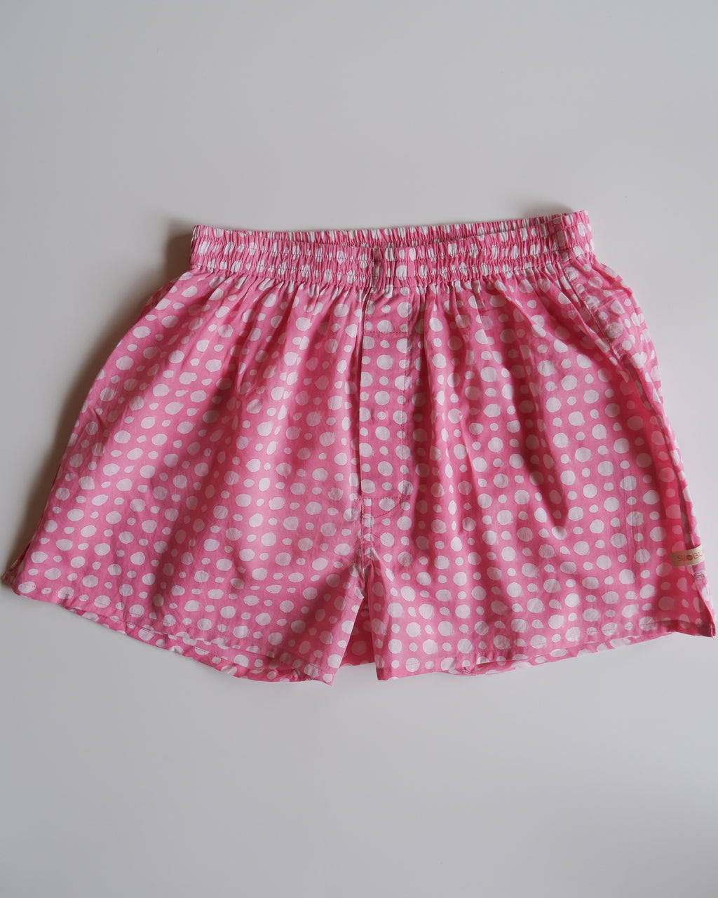 Unisex Trunks-Pink Dot【L】