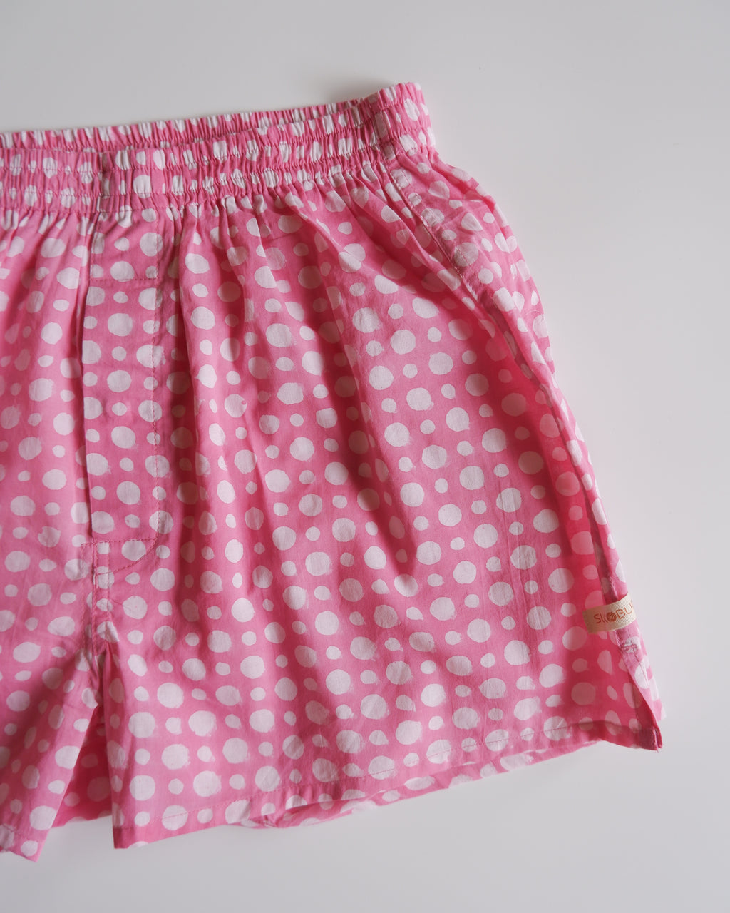 Unisex Trunks-Pink Dot【L】