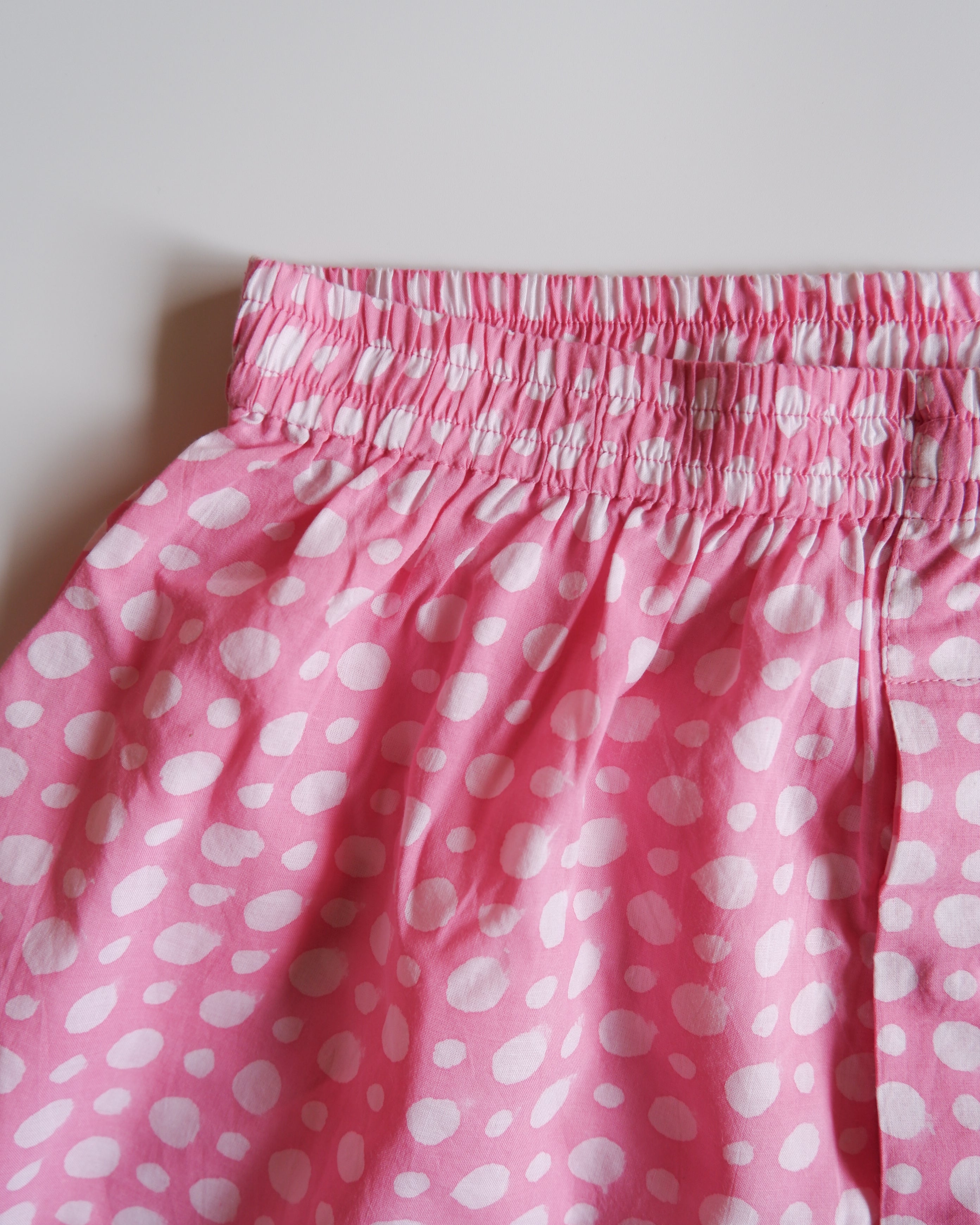 Unisex Trunks-Pink Dot【L】