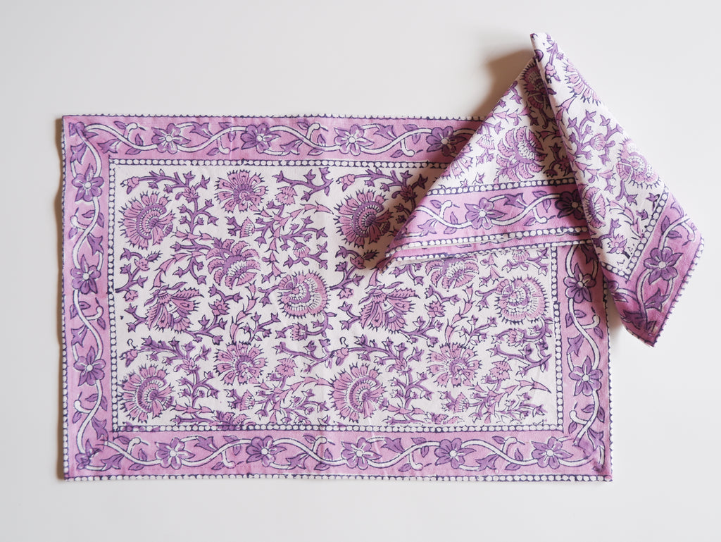 Place Mat Set-Purple