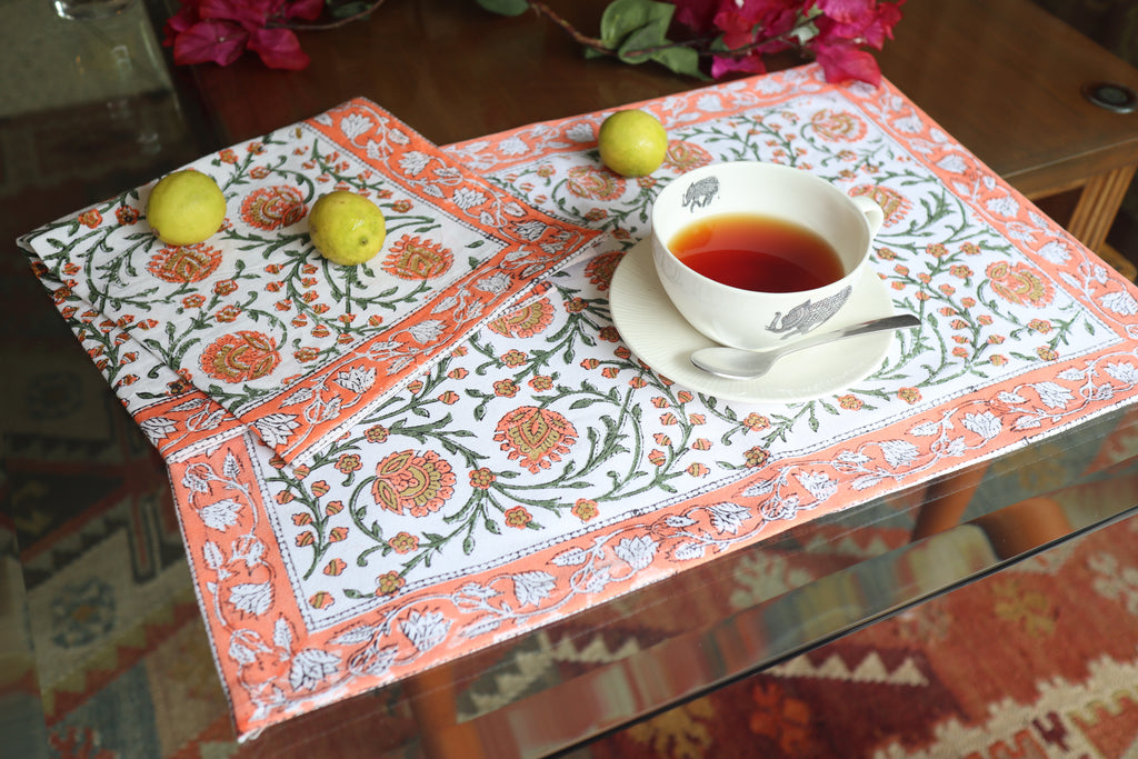Place Mat Set-Orange