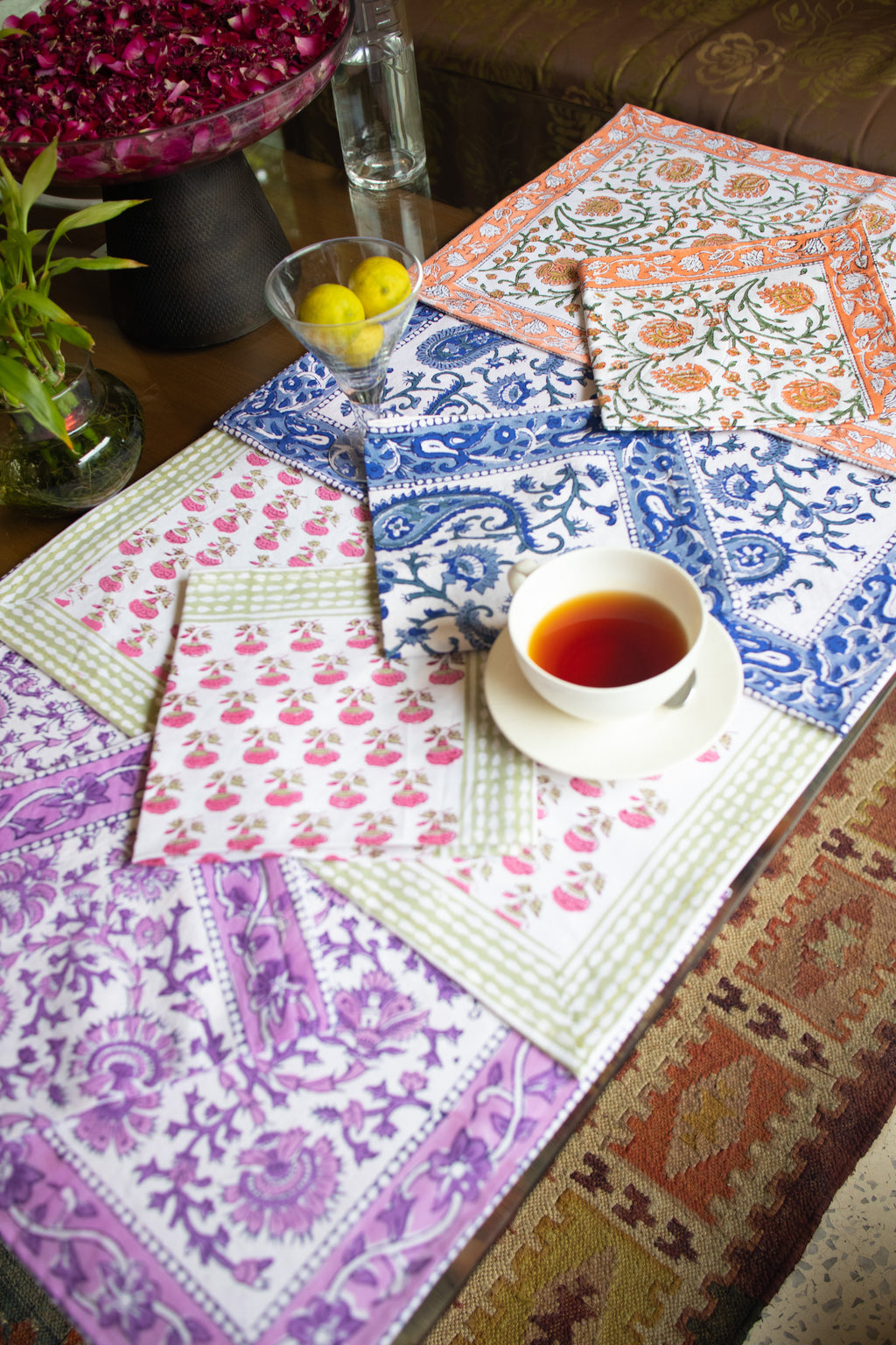 Place Mat Set-Purple