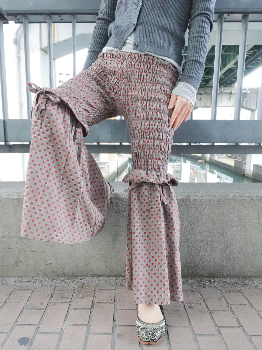 Bohe Pants | Hidden Heart Ash