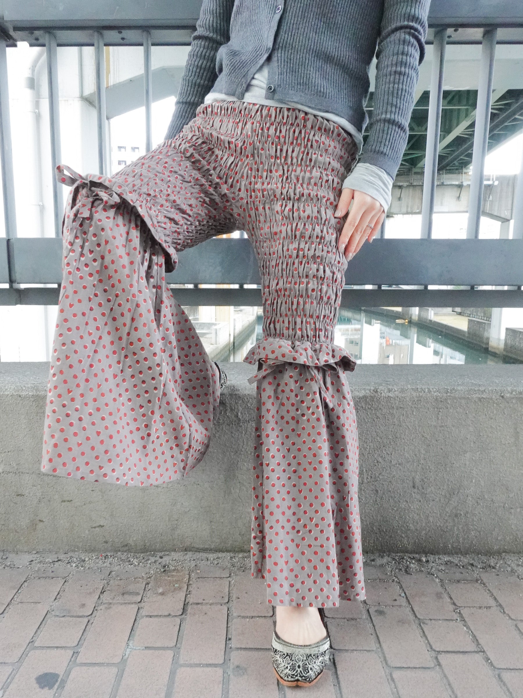 Bohe Pants | Hidden Heart Ash