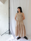 Wavy Gathered Skirt | Wavy Check